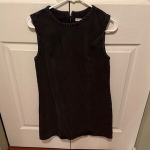 Abercrombie and Fitch Black Denim Dress